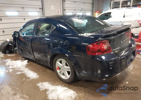 2013 Dodge Avenger Se V6 from USA, damaged, VIN 1C3CDZAG0DN596435